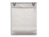 Raffrollo Bambusoptik taupe creme mit Haken ohne Bohren Rollo 45/60/80/95x130cm